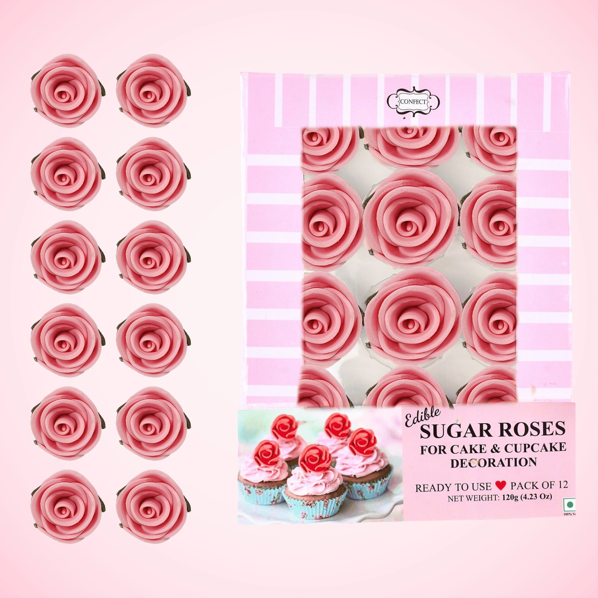 Confect Blush Pink | Edible Sugar Flowers