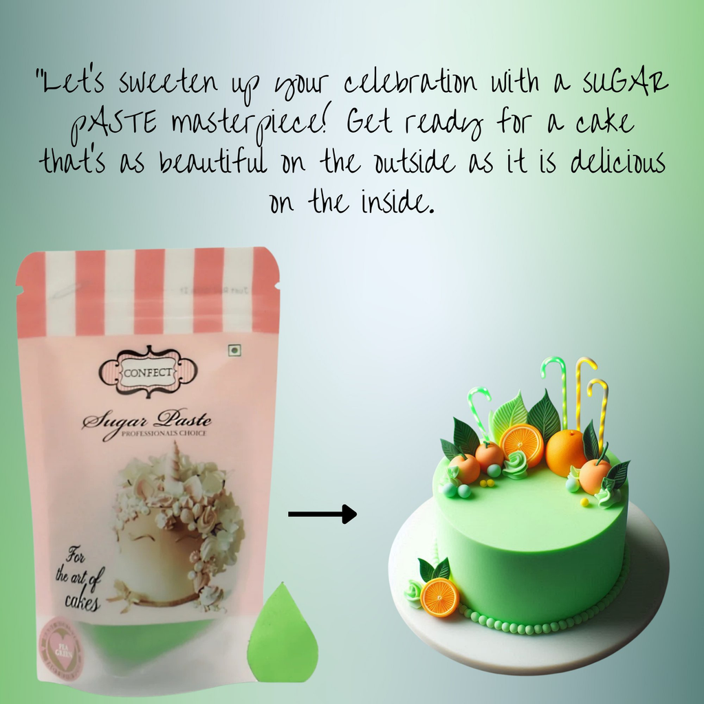 Confect Neon Green Fondant | Edible Sugarpaste
