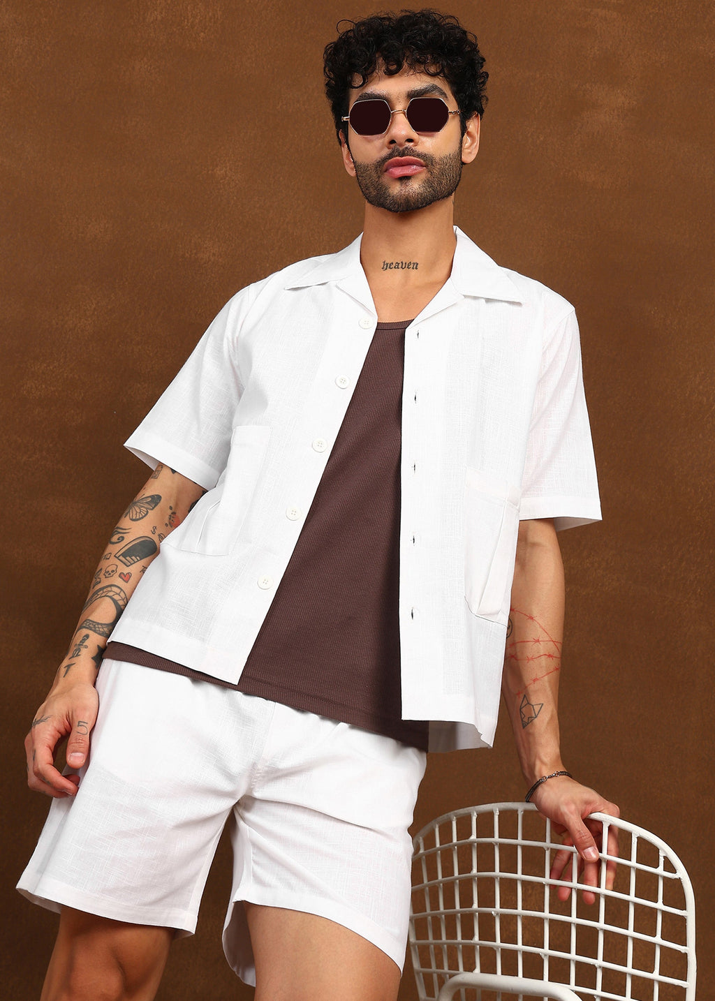 Fabmade Ivory Utility Co-Ord Set