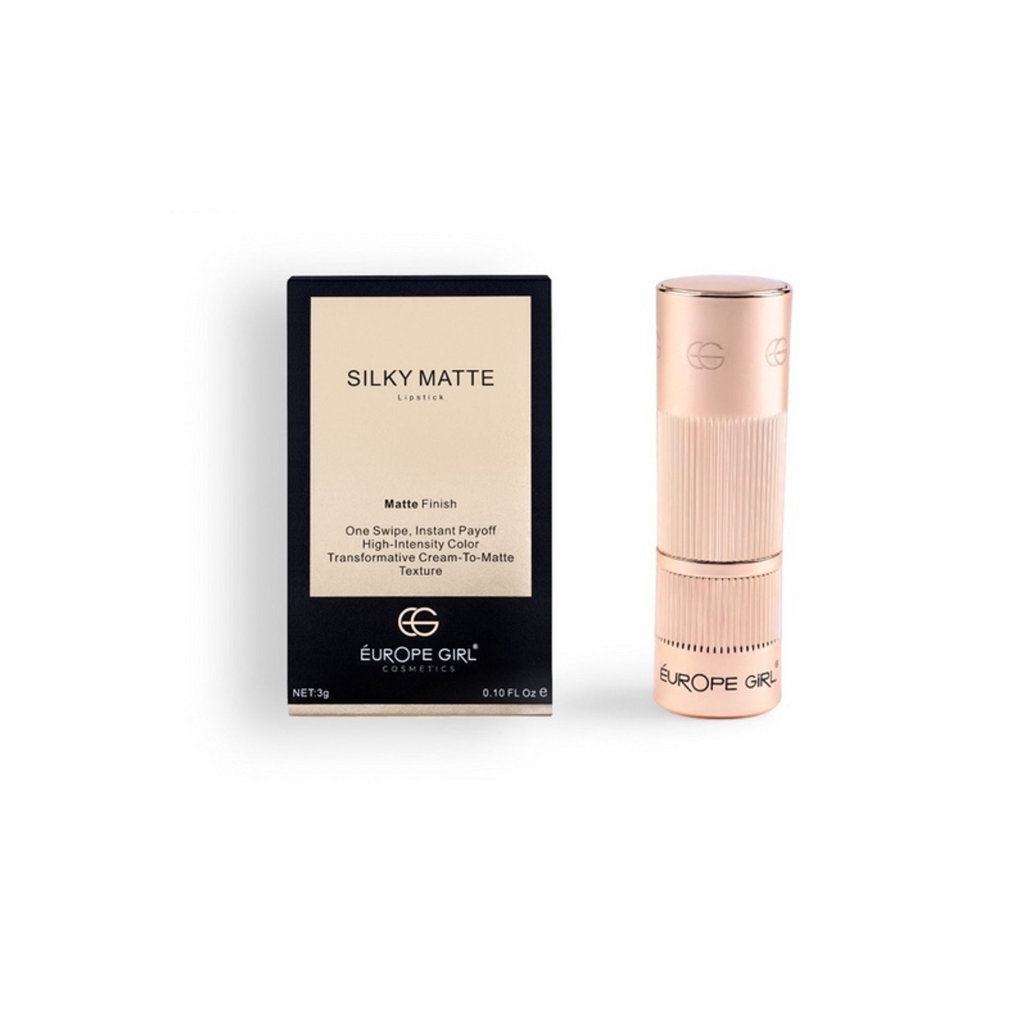 Europe Girl Silky Matte Lipstick - EG-17 Espresso