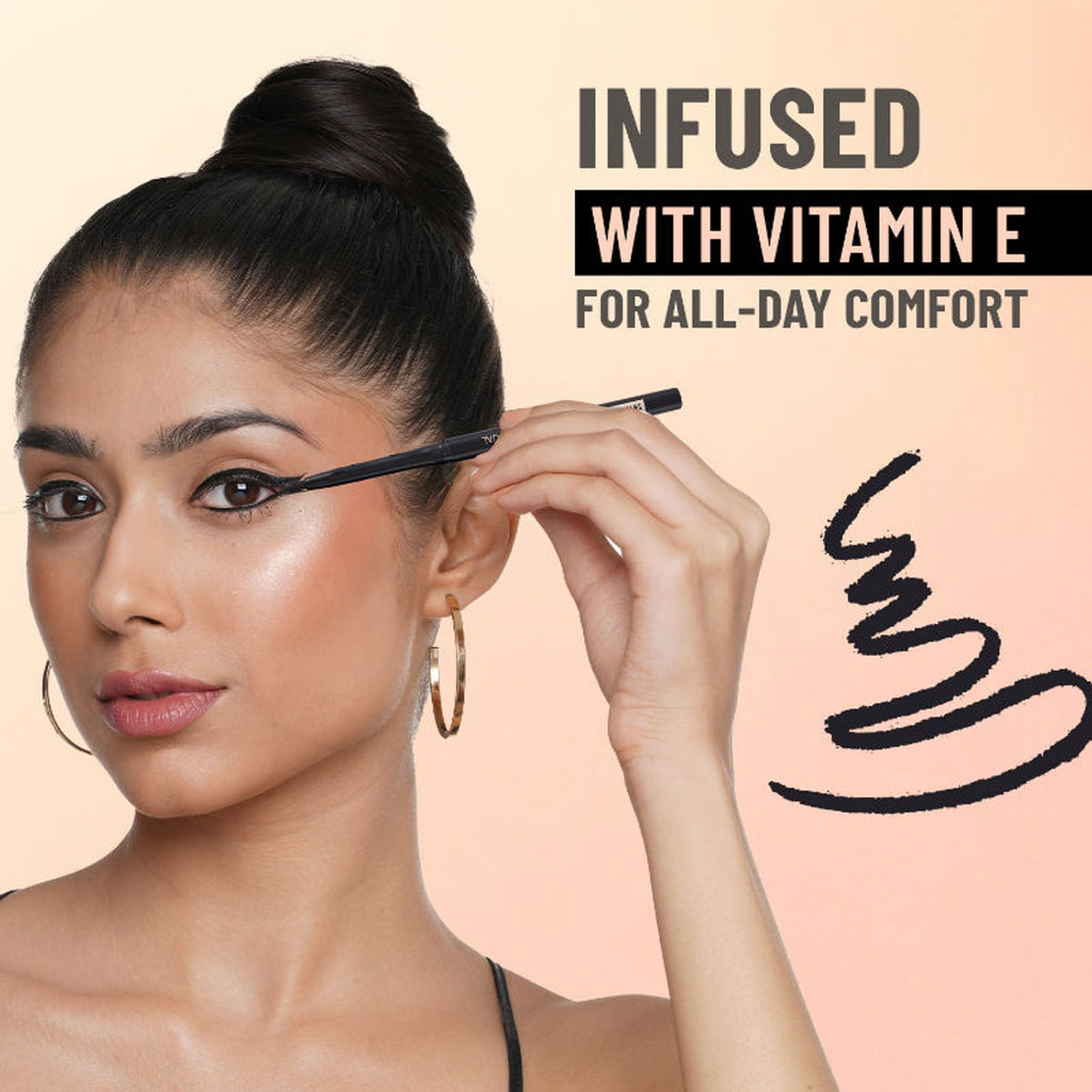Swiss Beauty You & Eye Power Black Kajal - Pack Of 2