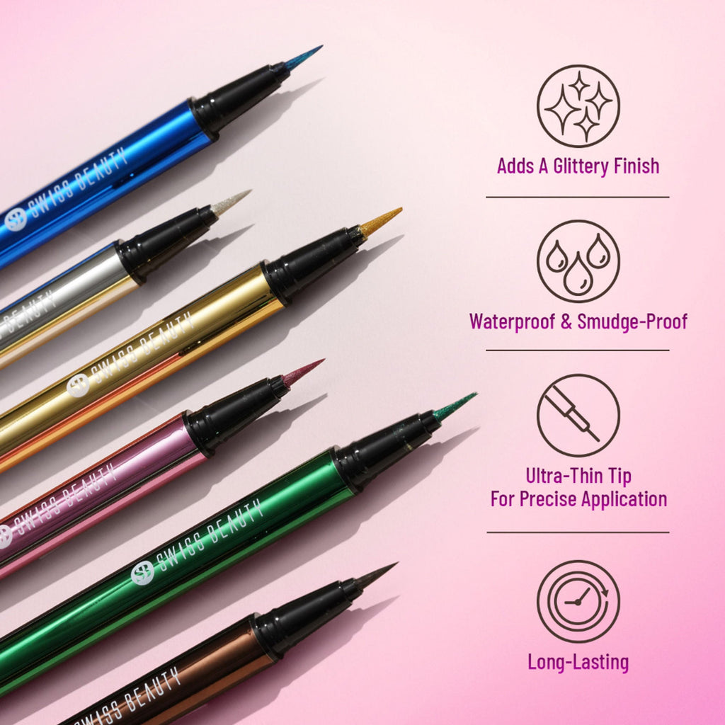 Swiss Beauty Eye Sparkle Sketch Liner - 2 Charming Gold