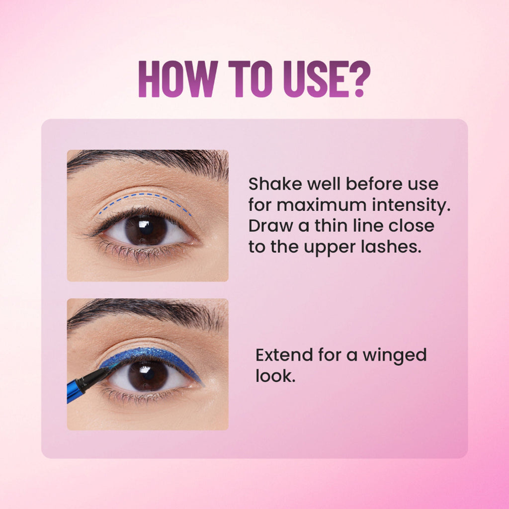 Swiss Beauty Eye Sparkle Sketch Liner - 5 Magic Blue