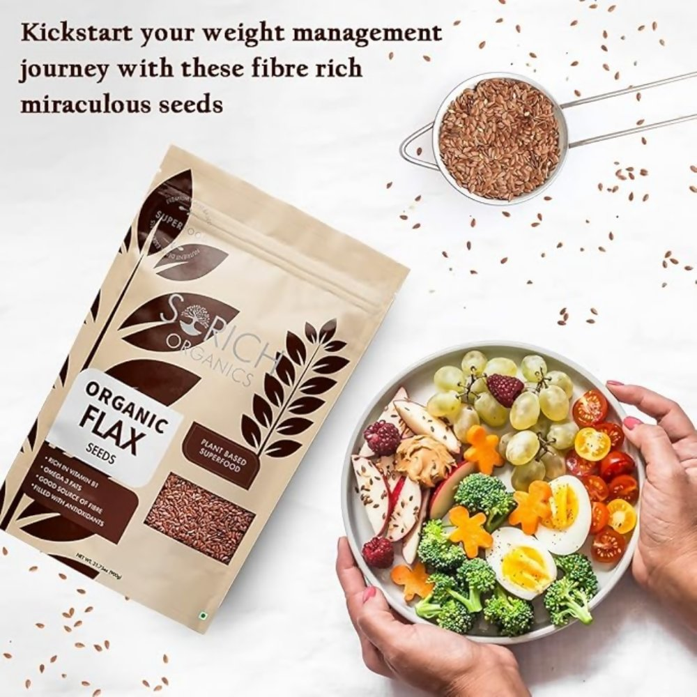 Sorich Organics Raw Flax Seeds + Pumpkin Seeds