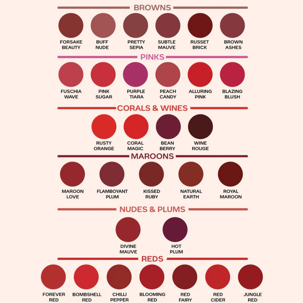 Faces Canada Weightless Matte Finish Lipstick - Forsake Beauty 01