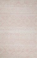 5x8 and 8x10 Hand Made Woolen Modern Pink Area Rug | AZT001