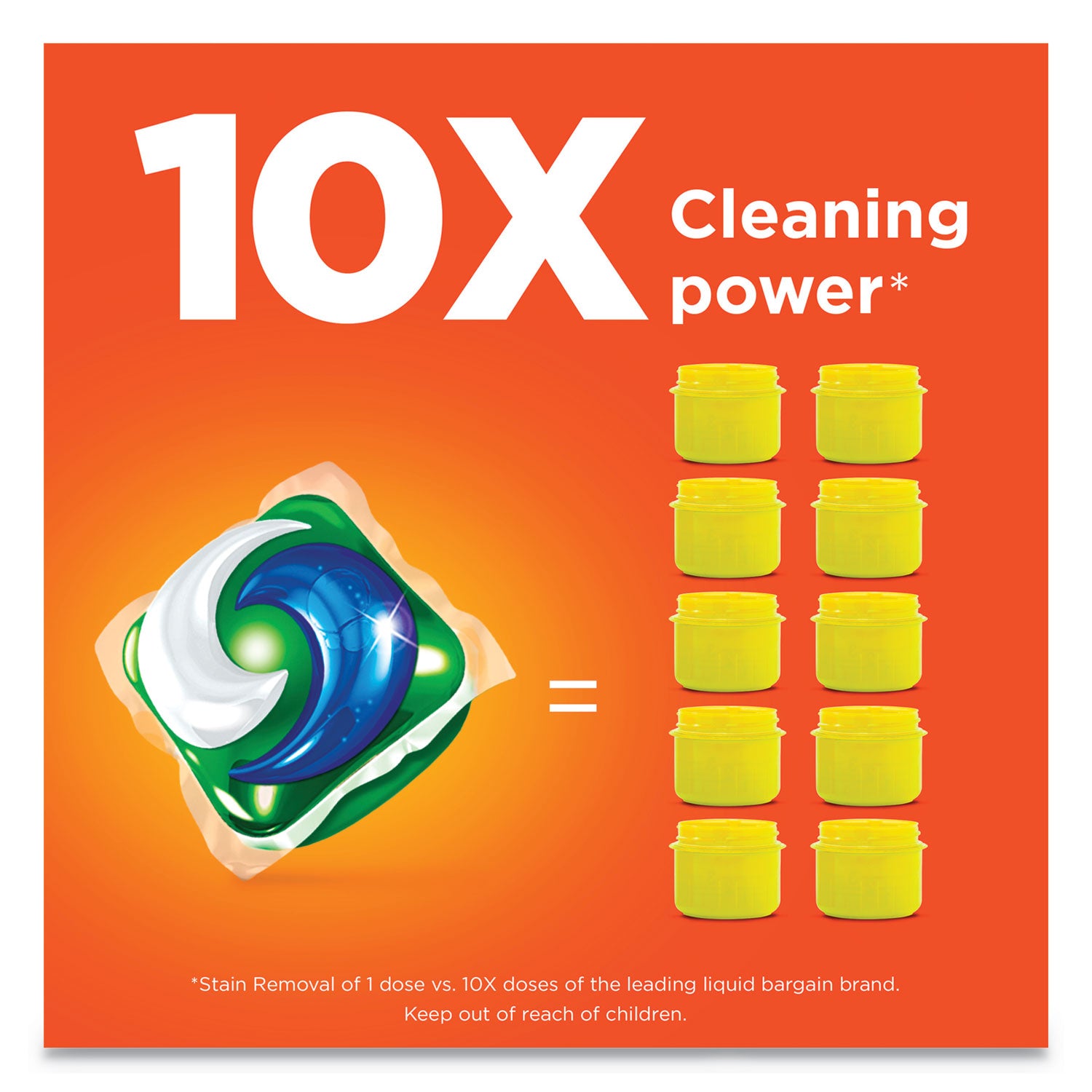 Tide Pods, Laundry Detergent, Clean Breeze, 35/Pack