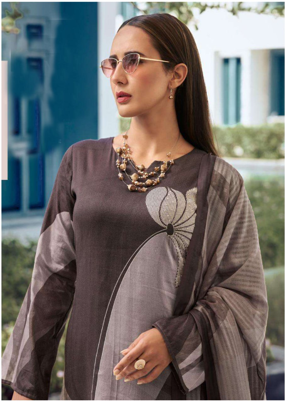 Pramukh Fab Coffee Color Rayon Kurta Set