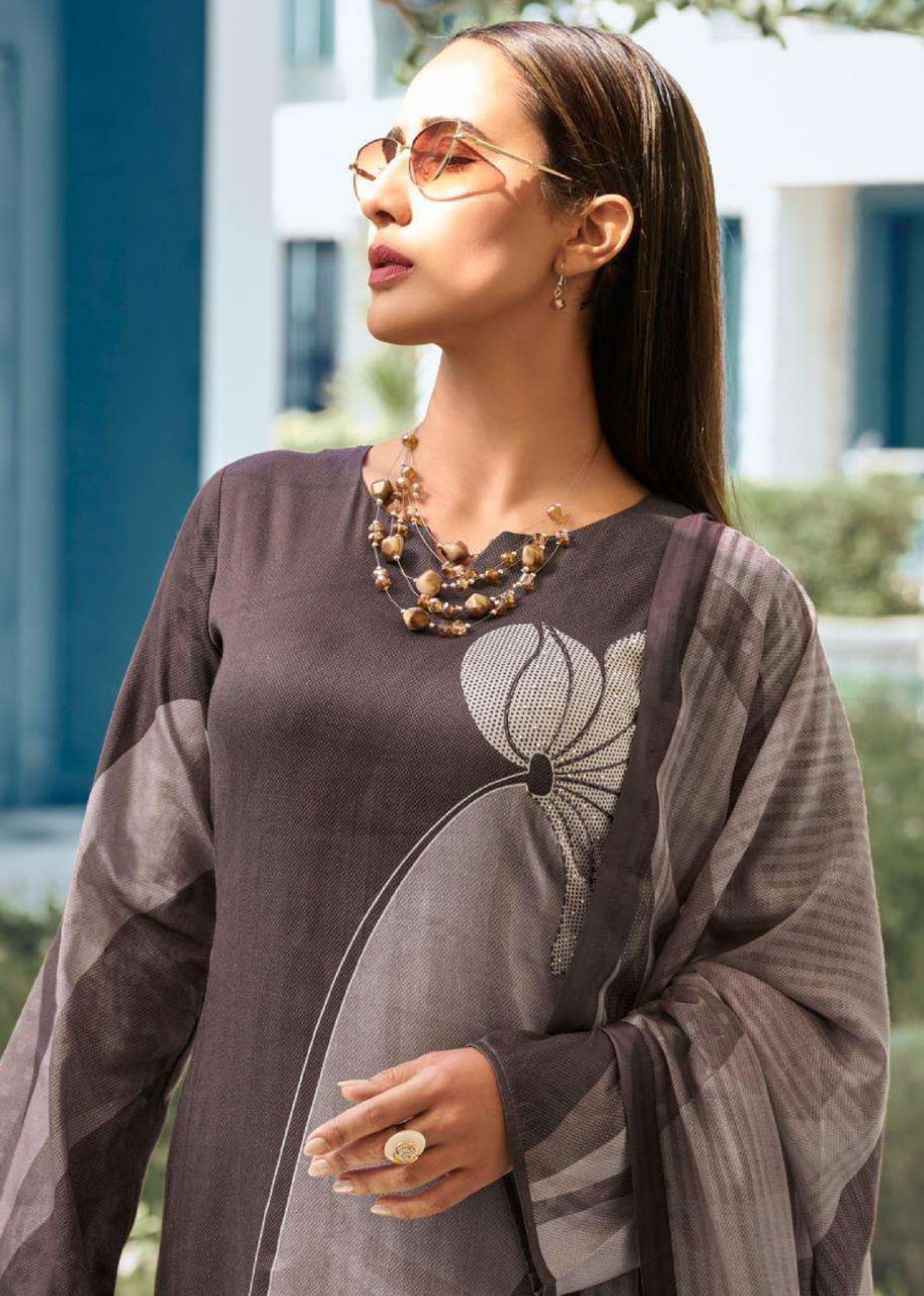 Pramukh Fab Coffee Color Rayon Kurta Set