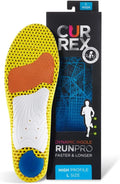CURREX RunPro Insoles for Running Shoes – Arch Support Inserts to Help Reduce Fatigue, Prevent Injuries & Boost Performance – for Men & Women – High Arch, Medium