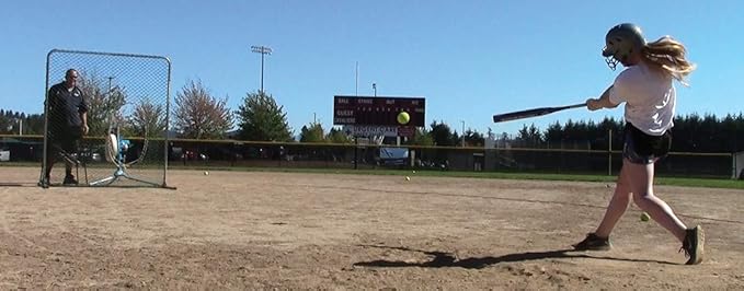 Jugs BP1 Softball Only Pitching Machine — Throws softballs up to 70 mph from a Realistic delivery Height.