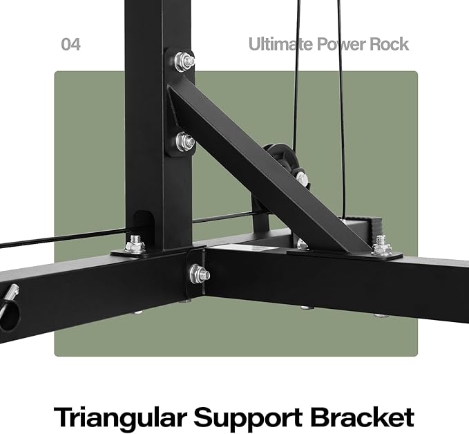 MAJOR FITNESS PLM03 Power Rack - 1400LBS Home Gym with Cable Crossover, Pull-Up Bar & Landmine, Strength Training Equipment