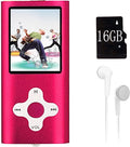 Mp3 Player,Music Player with a 16 GB Memory Card Portable Digital Music Player/Video/Voice Record/FM Radio/E-Book Reader/Photo Viewer/1.8 LCD (Red)