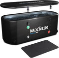 MAXME100® Ice Bath Cold Tub For Athletes, XXL Ice Plunge Tub, Cold Plunge Tube With Step, Water Chiller Compatible, Portable, Inflatable, Outdoor, Indoor (Recovery)