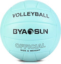 Soft Official Volleyball for Indoor Outdoor Beach, Size 5 Training Volleyball for Beginner Teenager Adult…