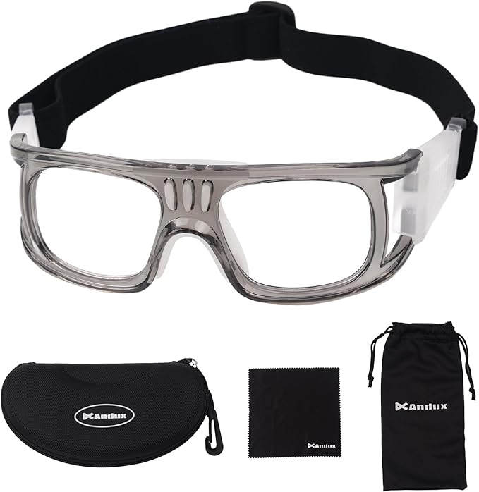 Andux Basketball Soccer Football Sports Glasses Eyewear Goggles Eye Safety Glasses LQYJ-01