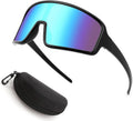 Karsaer Vision Sports Sunglasses Cycling Glasses Baseball Softball Sunglasses Unisex for Adult Youth Kids Boys Girls 8-16