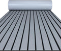 FOCEAN Boat Flooring EVA Foam Boat Decking Faux Teak Marine Flooring Boat Mat Boat Carpet Sheet for Motorboat RV Yacht Kayak Surfboard, 94.5"x 47.2"/35.4"/23.6"/15.7"