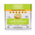 Onion Papadum Indian Lentil Crisps (Papad)