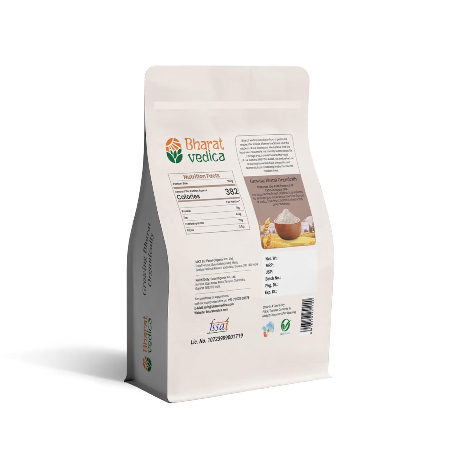 Bharat Vedica Organic Finger Millet Flour - Organic Ragi ka atta