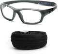 BLUE CUT Sports Protection Goggles, Photochromic Lenses Safety Glasses for Basketball, Pickleball Indoor Outdoor Sports