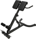 Roman Chair, Hyperextension Bench Roman Chair Adjustable Back Extension Machine Lower Back Exercise Equipment Multi-Functional Workout Bench for Home Gym Full Body Abs Glutes Core Muscles