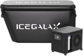 Cold Plunge Tub with Water Chiller Ice Bath Tub and Chiller for Athletes Fitness Recovery Outdoor Ice Plunge Bathtub Chiller Set