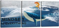 Inspirational Canvas Paintings 3 Panels Motivational Wall Art Inspirational Wall Art Entrepreneur Quotes Artwork Painting Picture for Framed Office Home Decoration Living Room Bedroom 36''W x 16''H