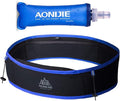 AONIJIE Hydration Belt Running Fanny Pack, with 250ml Soft Water Bottle Flask Phone Holder for Trailing Running Climbing Jogging Cycling Workout Fitness 3 Colors (Blue, S/M)