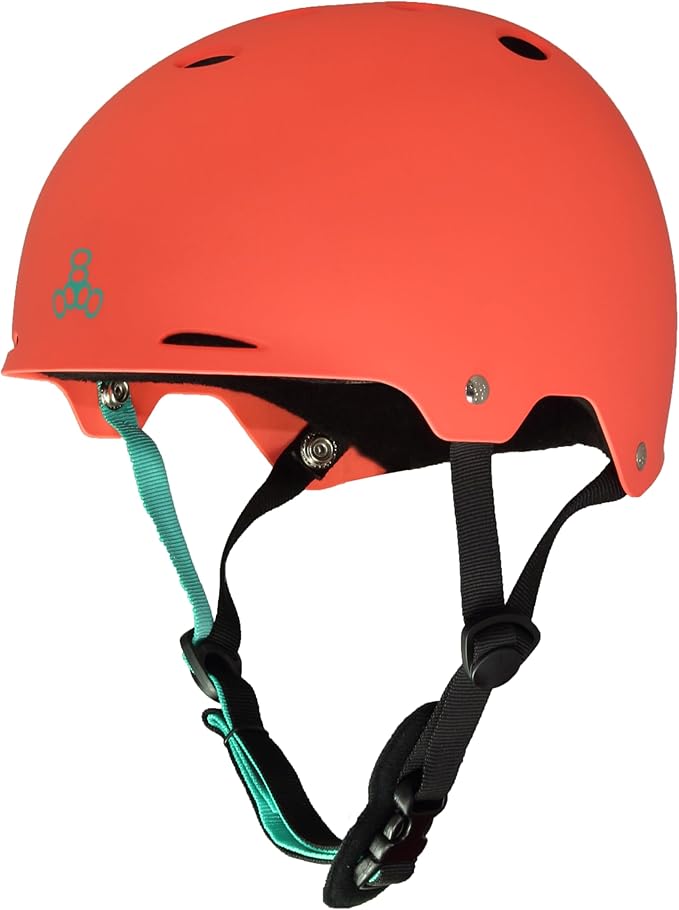 Triple Eight Sweatsaver Gotham Water Helmet – Ideal for Wakeboarding, Waterskiing, Kayaking, and Other Water Sports