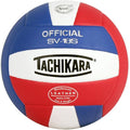 Tachikara Institutional Quality Composite Leather Volleyball, Royal-White