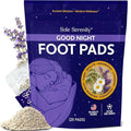 Sole Serenity Foot Pads - Zeolite Mineral, Ginger Root, Wormwood, Bamboo Vinegar, Foot Spa for Tired Feet (Good Night - 1 Pack)