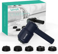 VOYOR-HEALTH Handheld Cellulite Massager, Electric Cellulite Remover Body Sculpting Massage with 5 Replaceable Heads for Arm,Thigh,Calves, Cordless & Rechargeable Deep Tissue Massager CM410 (Blue)