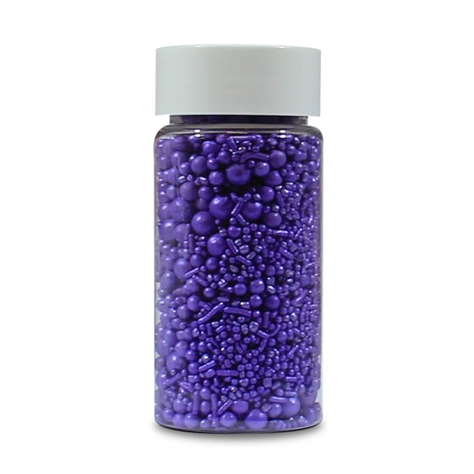 Confect Purple | Sprinkles Bottle for Decoration Bottle