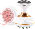 Lymphatic Drainage Massager, Anti-Cellulite & Stretch Mark Reduction Body Sculpting Machine for Legs, Arms & Belly, Skin Firming & Fat Loss, with Microcurrent, Heat, Light & Vibration