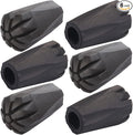 Trekking Pole Accessories Extra Thick and Wear Resisting Rubber Tips Snow Support Mud Support for Hiking Poles for All Common Trekking Poles, Hiking Sticks, Nordic Walking Poles with a Inner Diameter of 11mm/0.43"