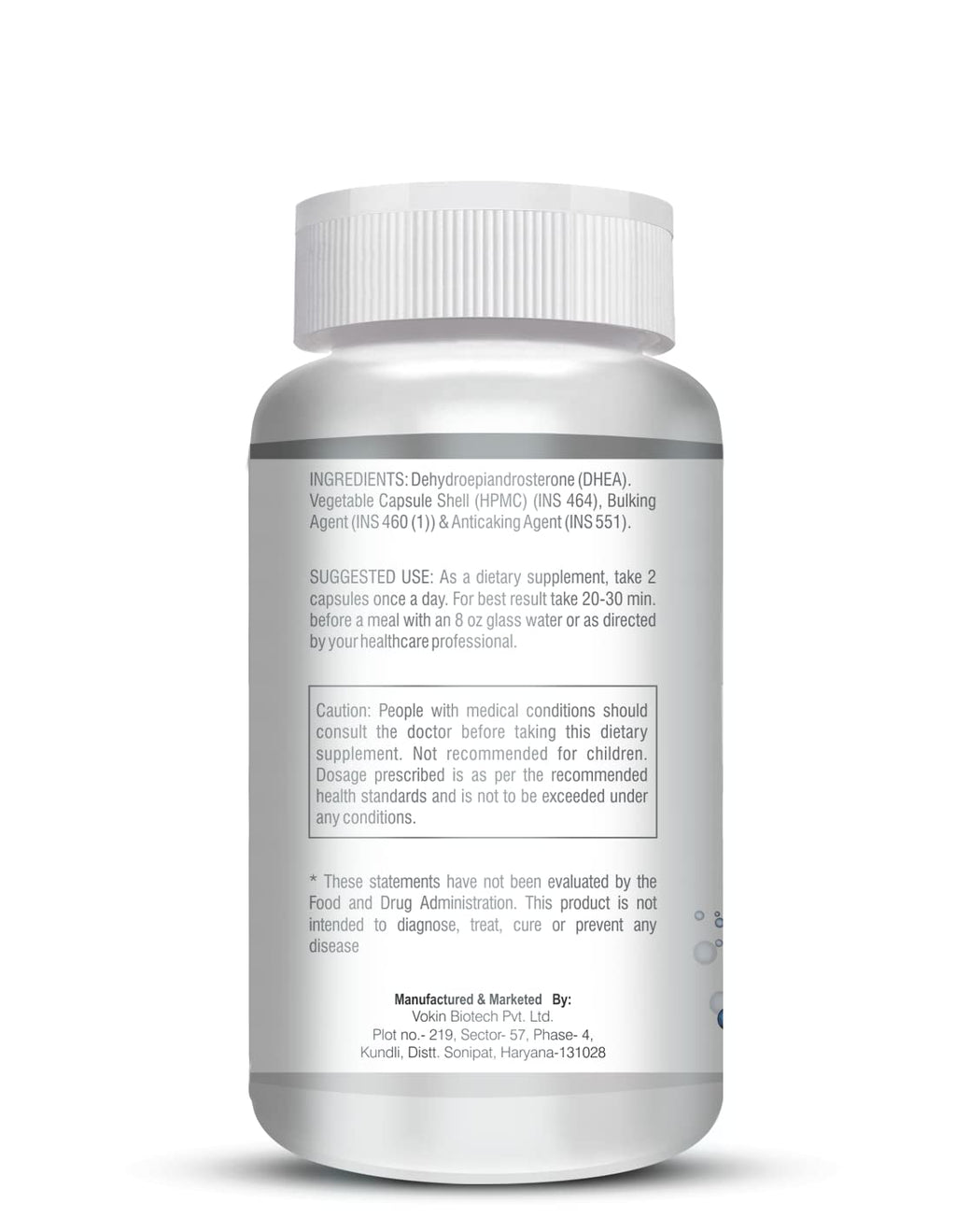 Vokin Biotech DHEA 50mg | Supports Healthy Mood |