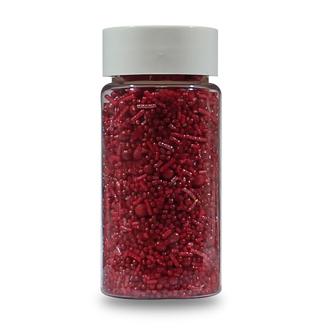 Confect Ruby Red | Sprinkles Bottle for Decoration Bottle