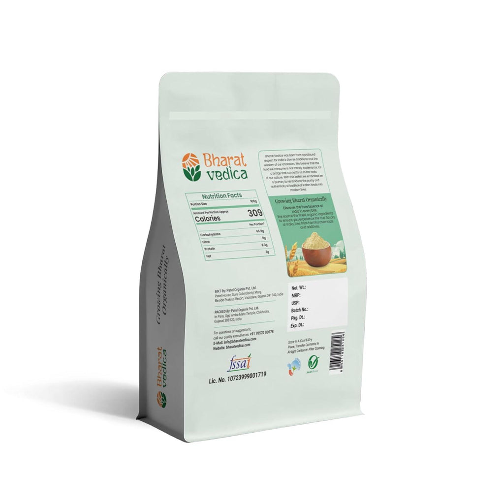 Bharat Vedica Organic Proso Millet Flour - Organic Chena ka Atta