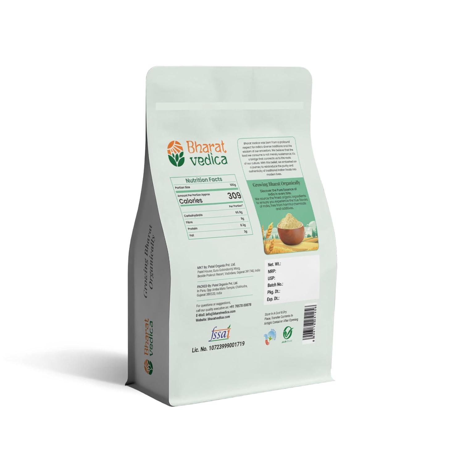Bharat Vedica Organic Proso Millet Flour - Organic Chena ka Atta
