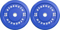 Premium Color-Coded Rubber Bumper Plates Set - 2 Inch Olympic Weight Plates for Home Gym Cross and Strength Training