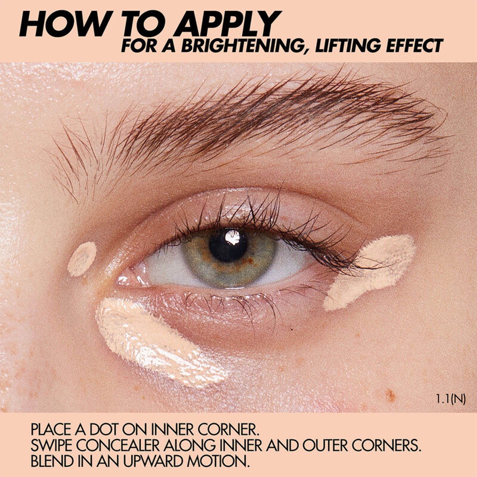 MAKE UP FOR EVER HD Skin Concealer - 1.3N Nougat