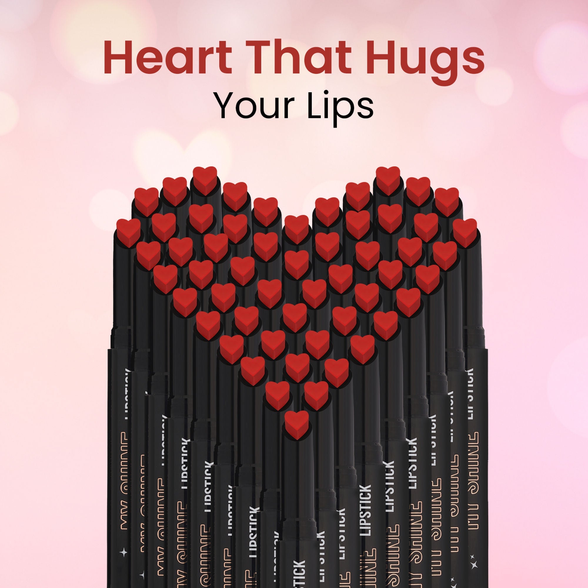 Swiss Beauty My Shine High Pigmented & Long-Lasting Lipstick Enriched with Vitamin E - 03 Pink Victoria