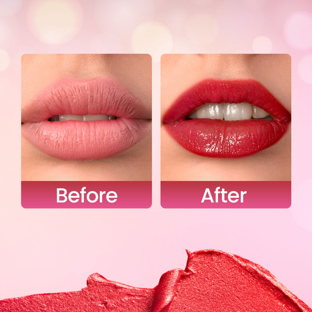 Swiss Beauty My Shine High Pigmented & Long-Lasting Lipstick Enriched with Vitamin E - 09 Frozen Plum