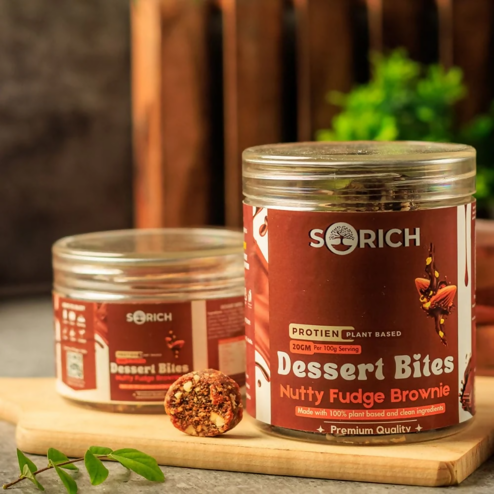 Sorich Organics Nutty Fudge Brownie Bites