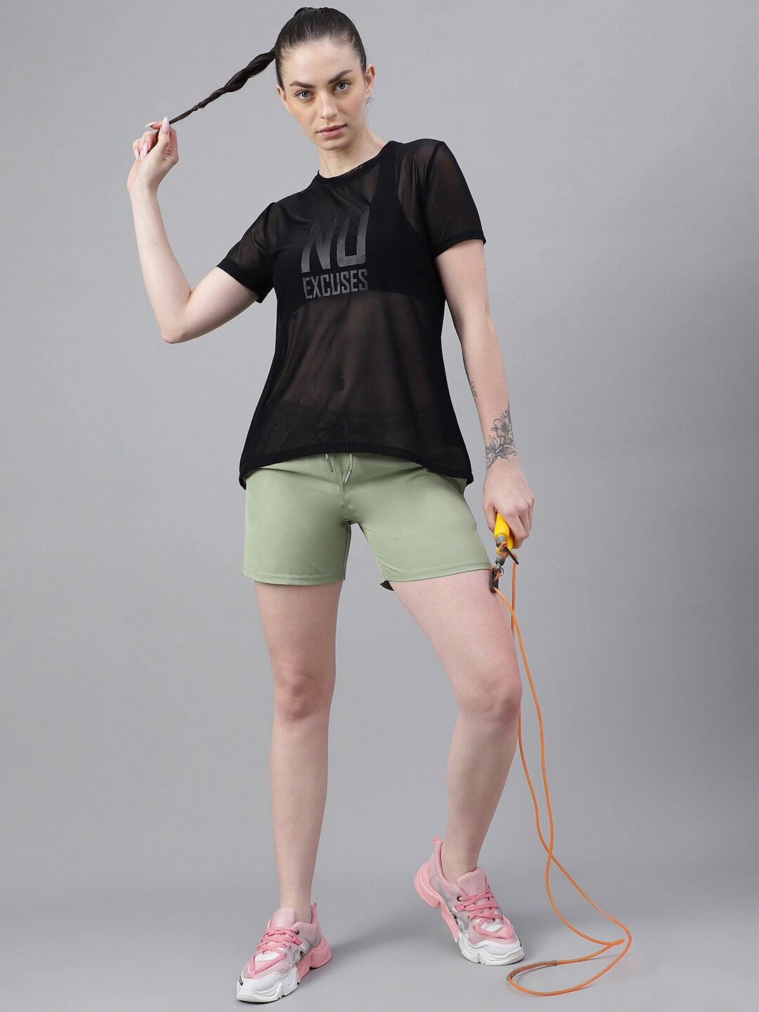 MKH Typography Printed Drop-Shoulder Sleeves Dri-FIT T-shirt
