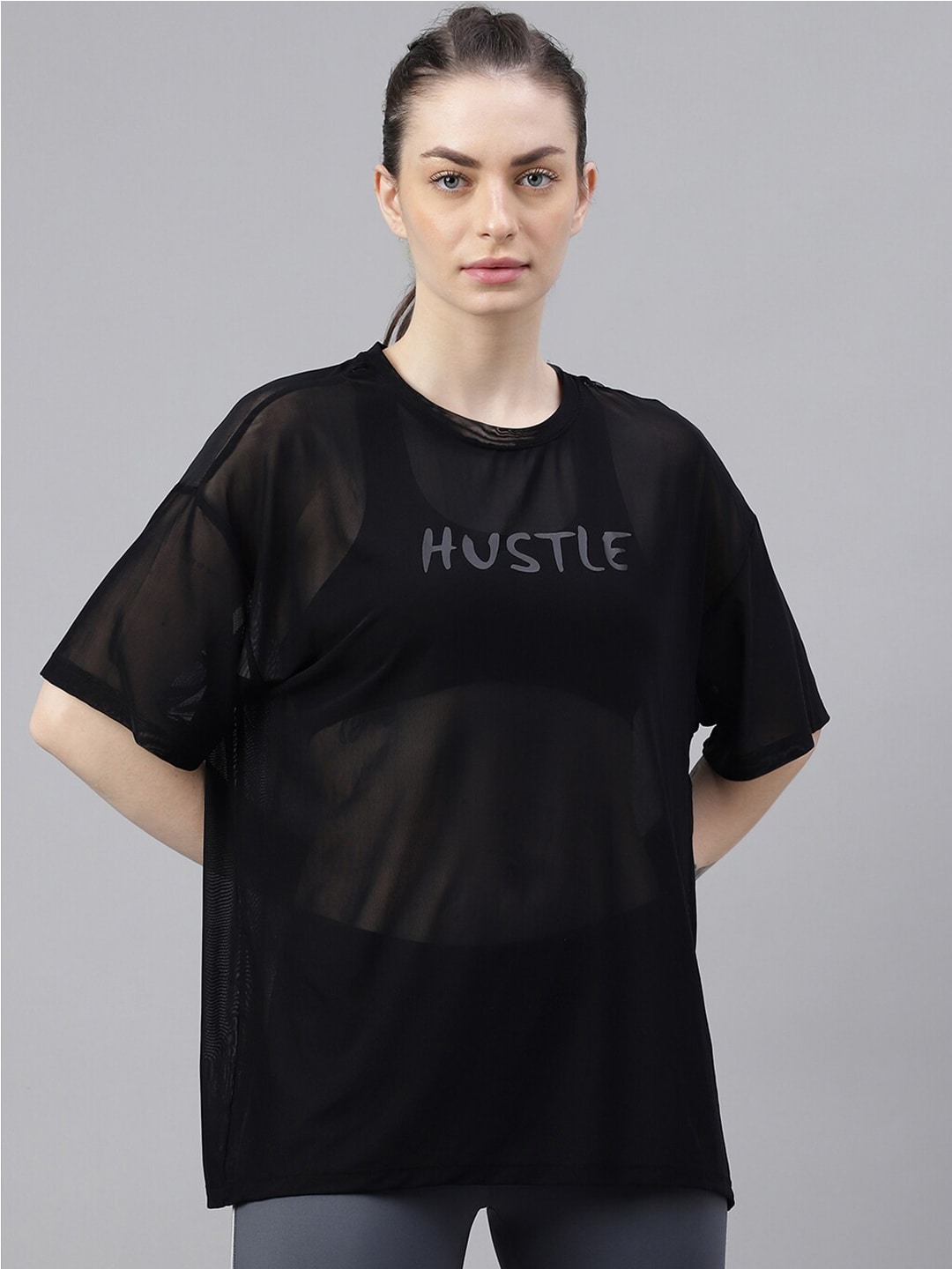 MKH Typography Printed Relaxed Fit Dri-FIT T-shirt
