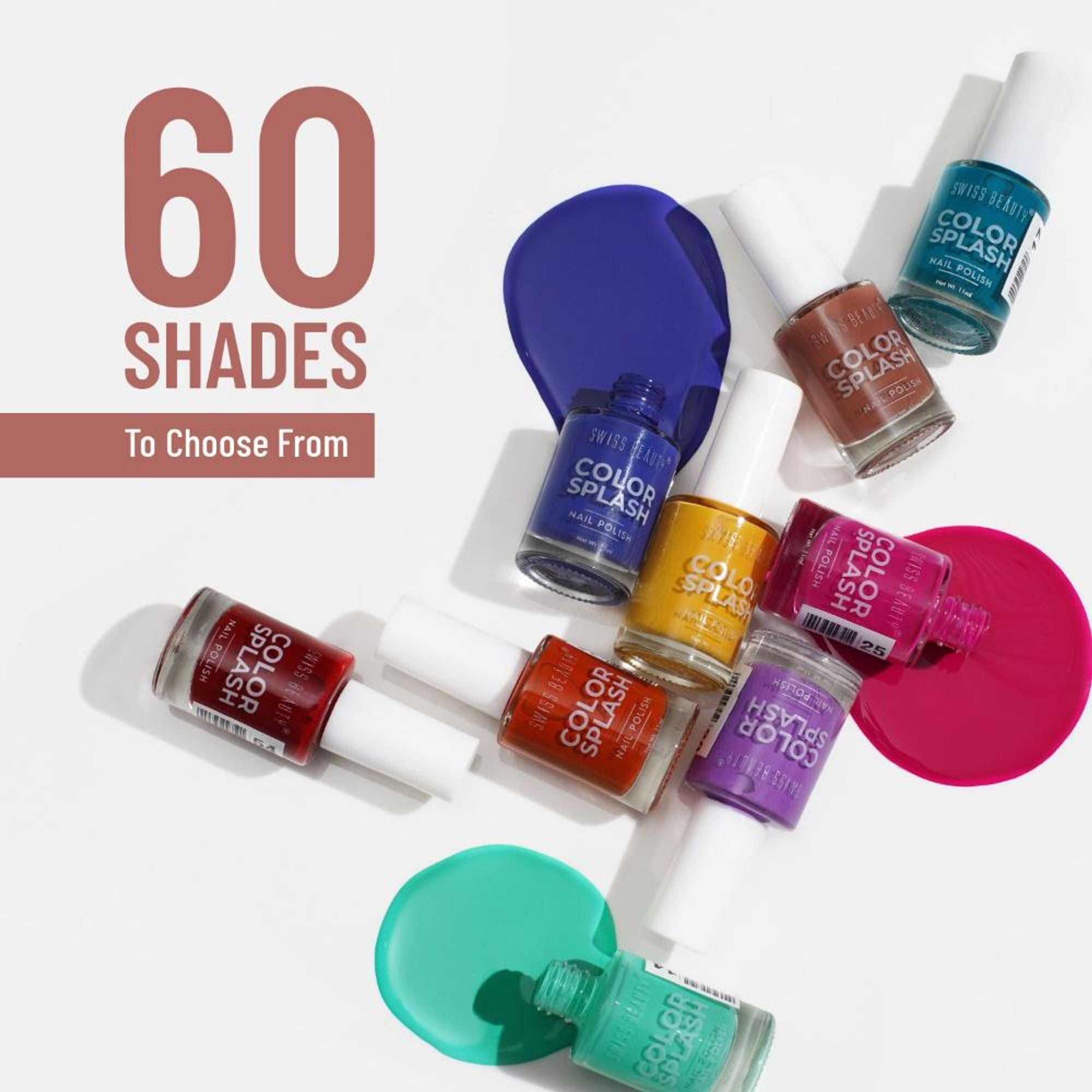 Swiss Beauty Color Splash Nail Polish - 307 Plum Pudding