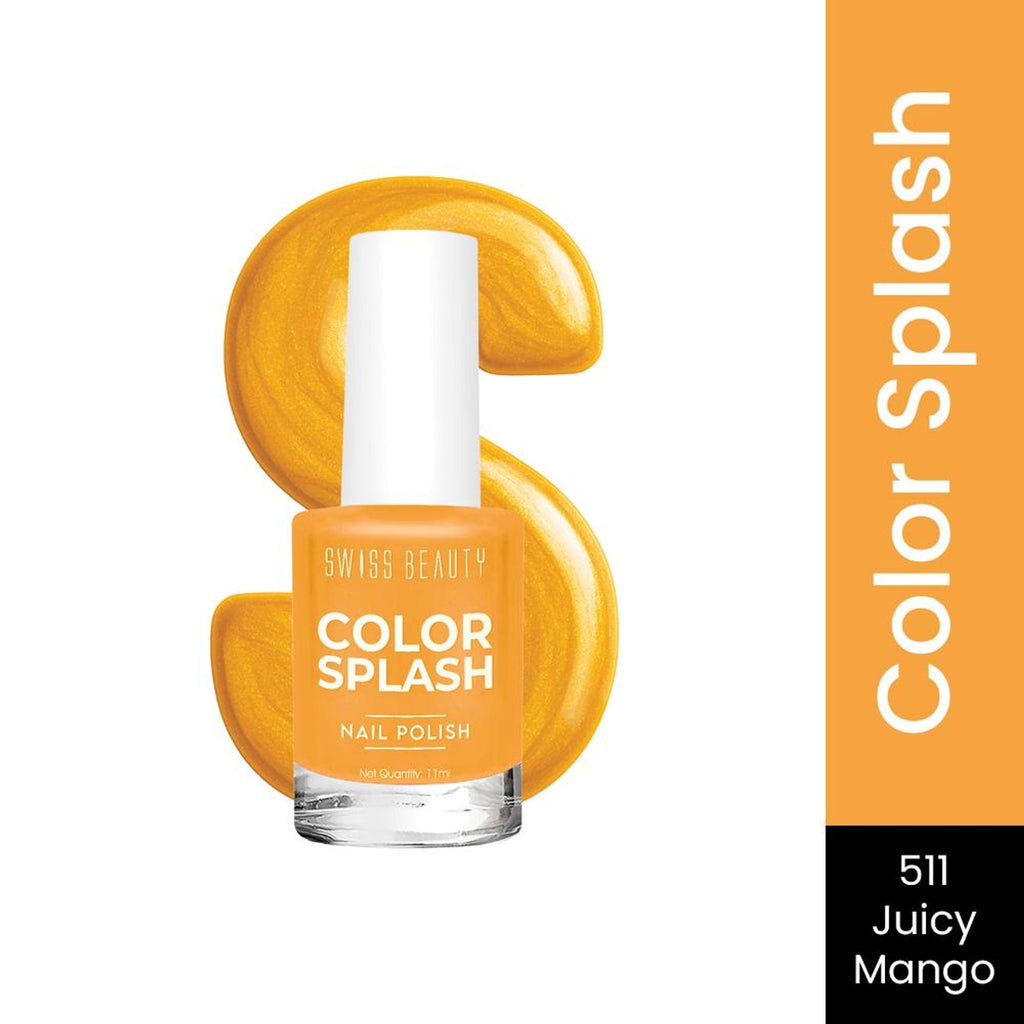 Swiss Beauty Color Splash Nail Polish - 511 Juicy Mango