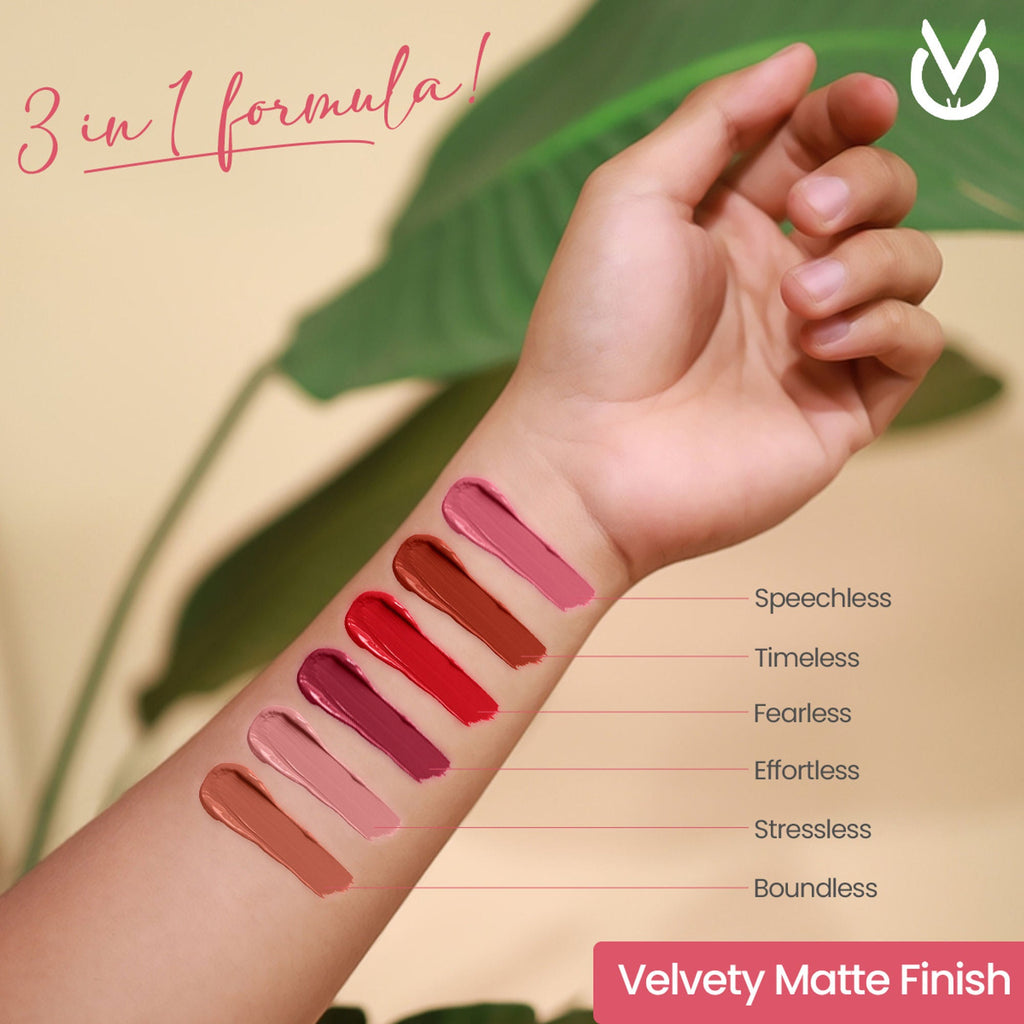 CHIPMUNK Lip It Right Liquid Matte Lipstick - 61 Speechless